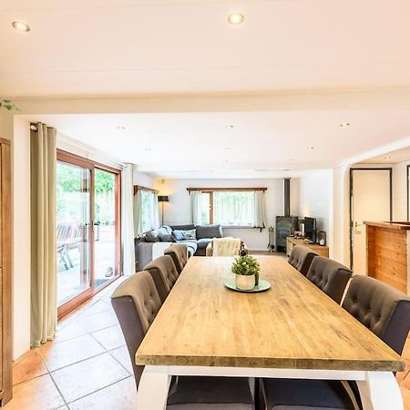 Spacious Wooden Cottage With Infra-Red Sauna At Veluwe Putten Exterior foto